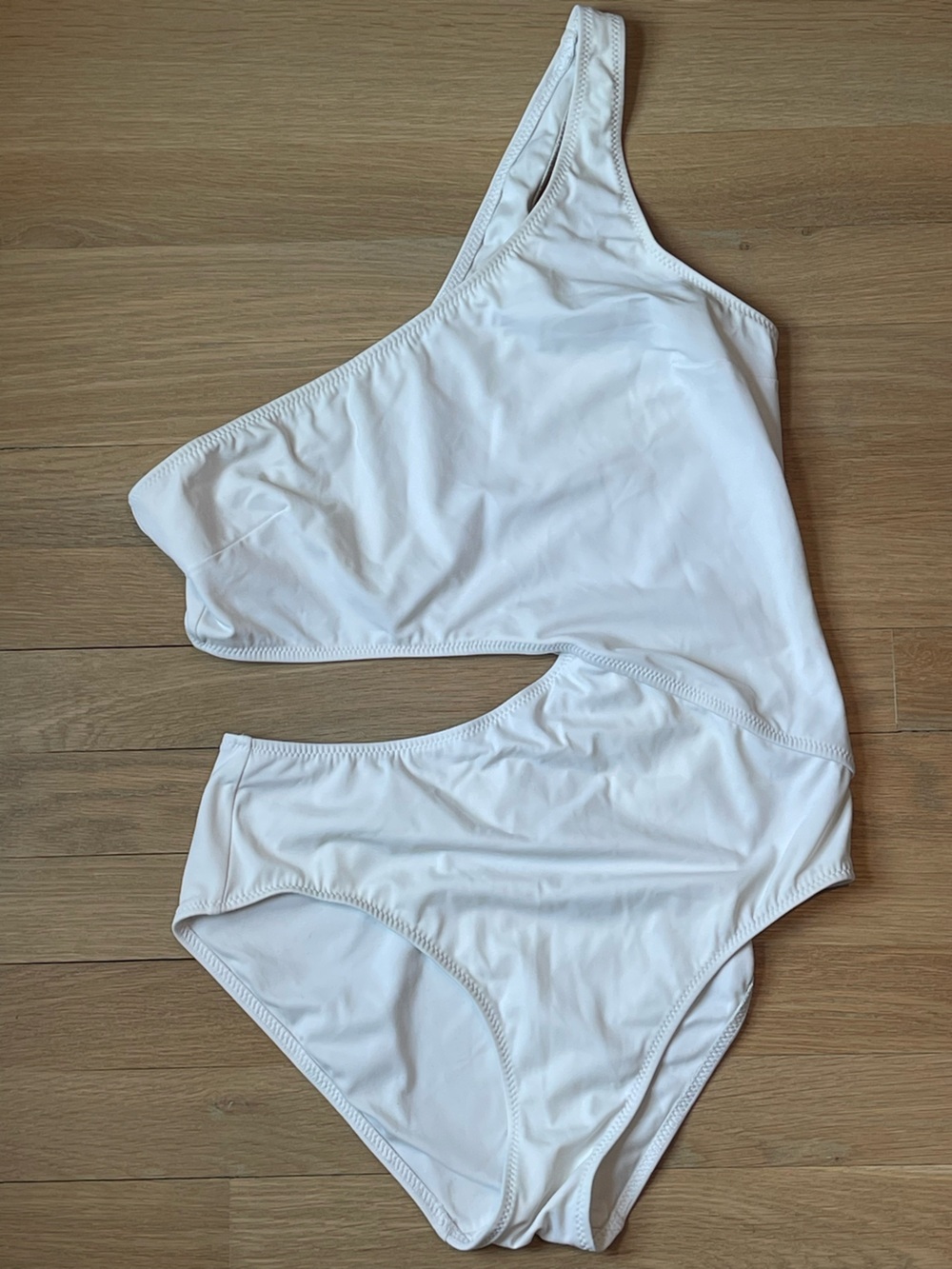 Solid & Striped “The Claudia” White One Piece Size L